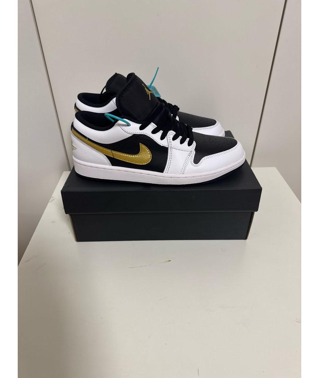 NIKE Белые низкие кроссовки / кеды из искусственной кожи, фото 6