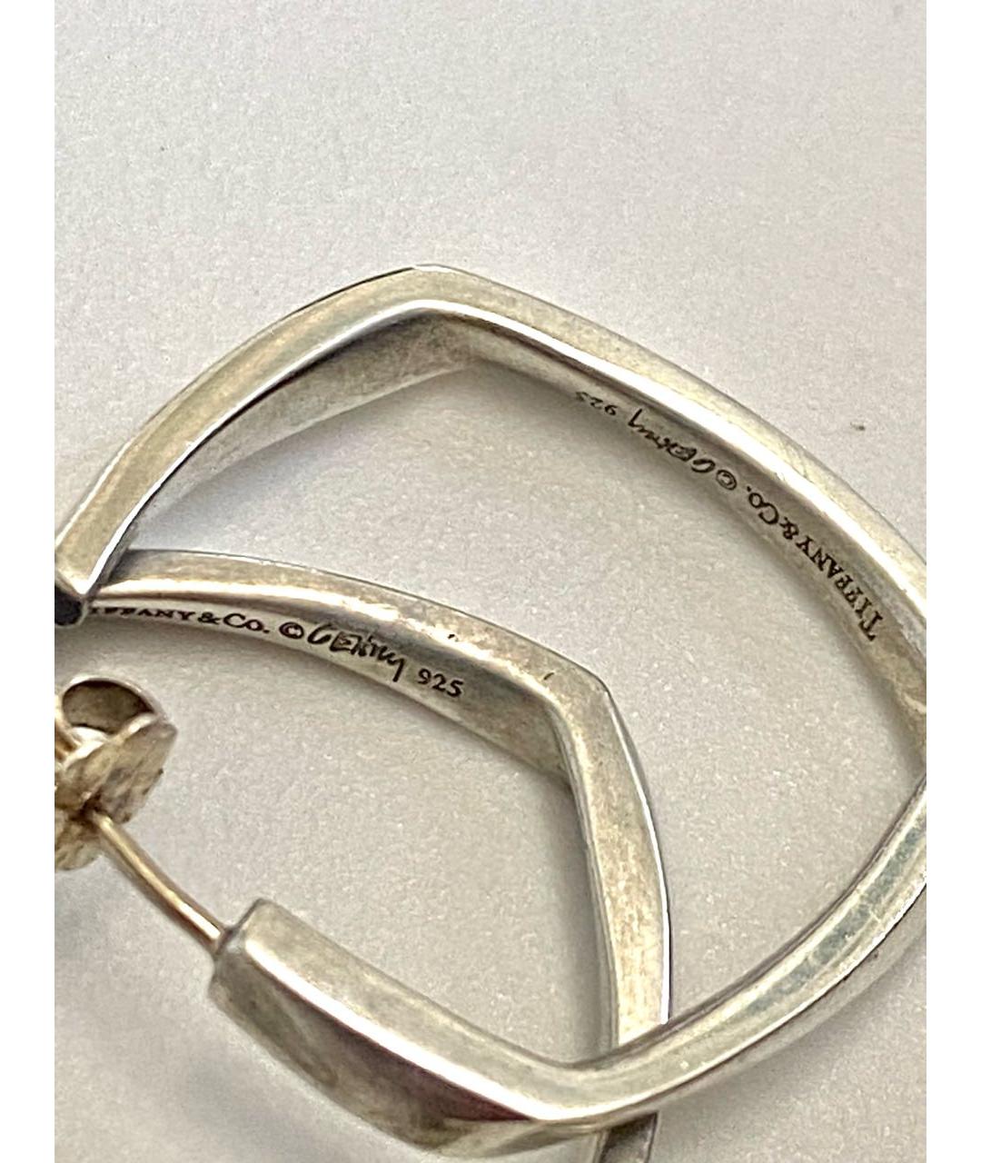 TIFFANY&CO Серебряные серебряные серьги, фото 4