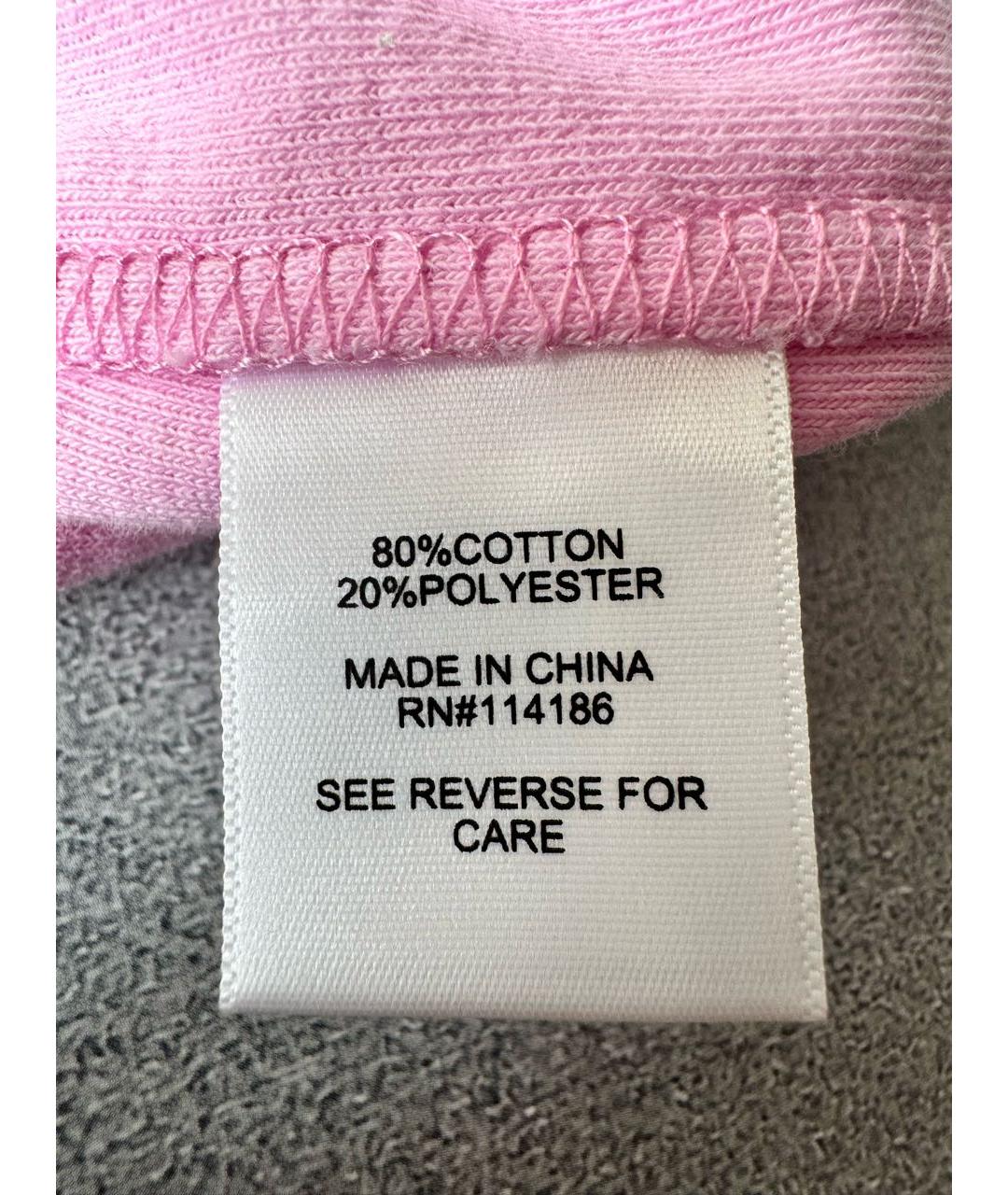 JUICY COUTURE Розовые хлопковые шорты, фото 5