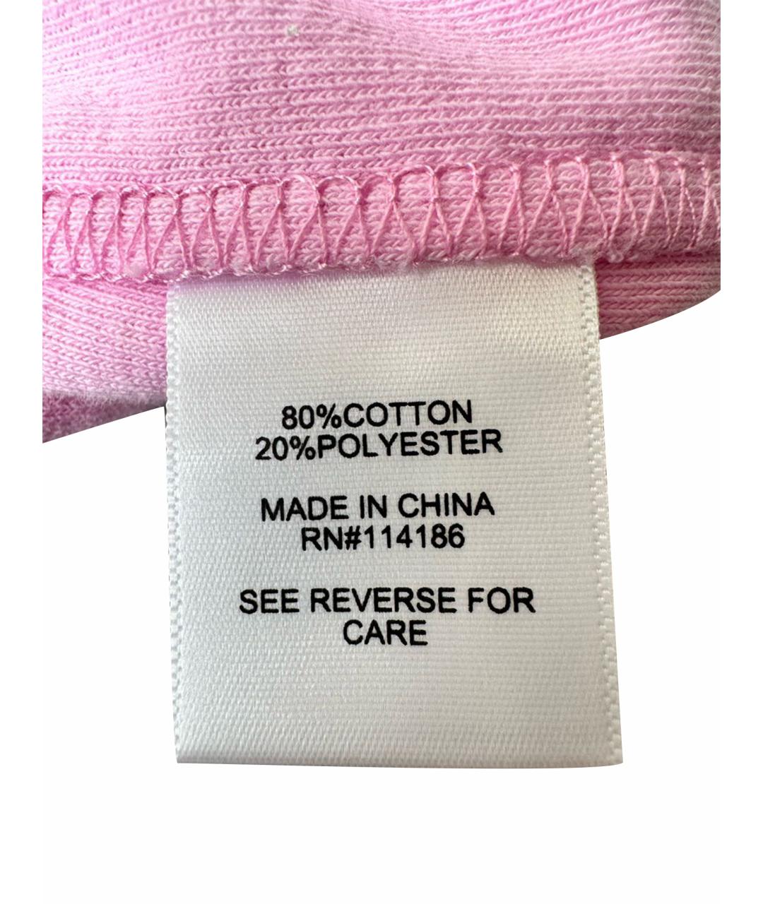 JUICY COUTURE Розовые хлопковые шорты, фото 13