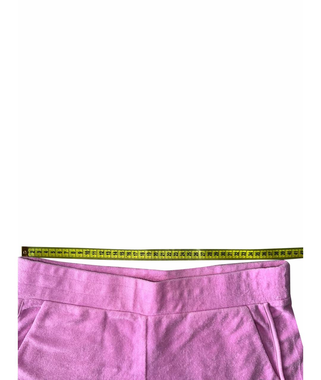 JUICY COUTURE Розовые хлопковые шорты, фото 11