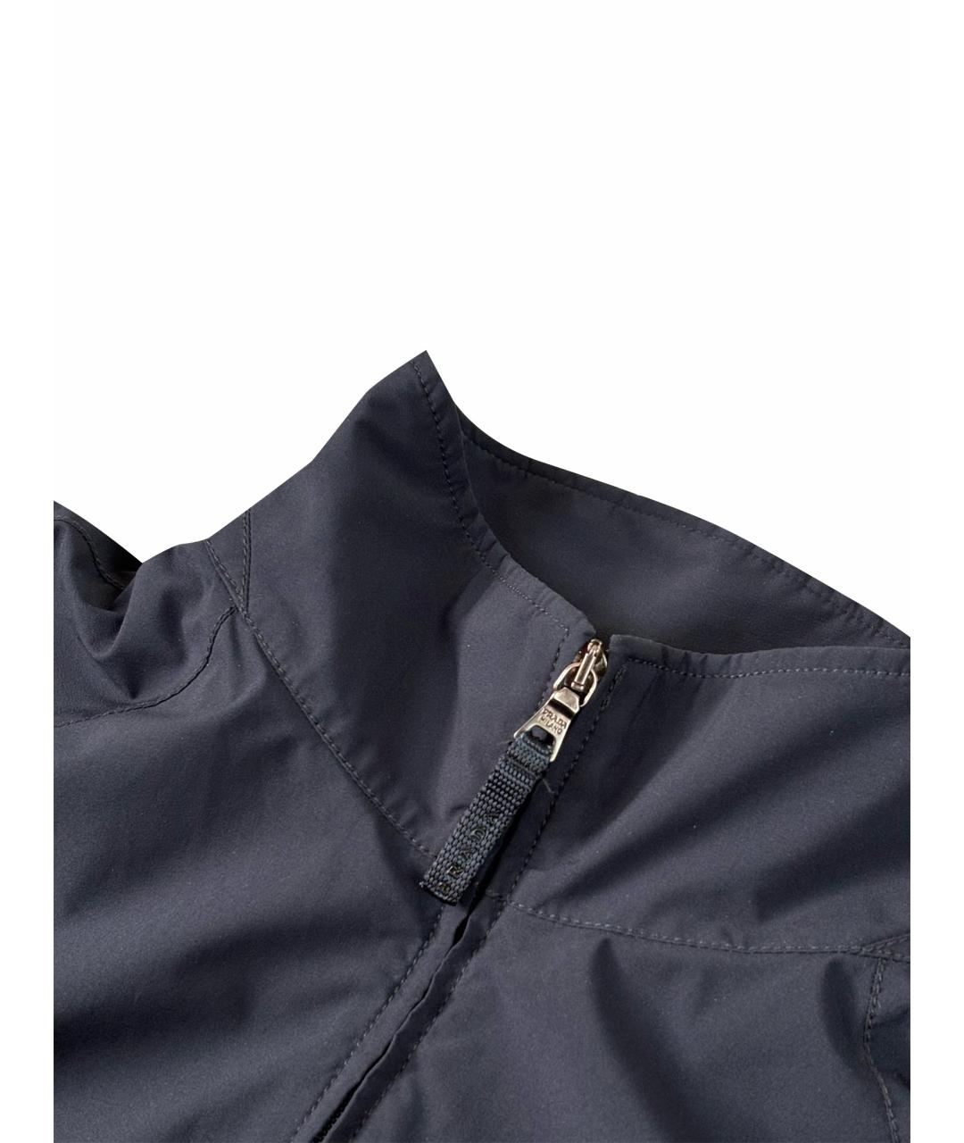 PRADA Темно-синяя куртка, фото 11