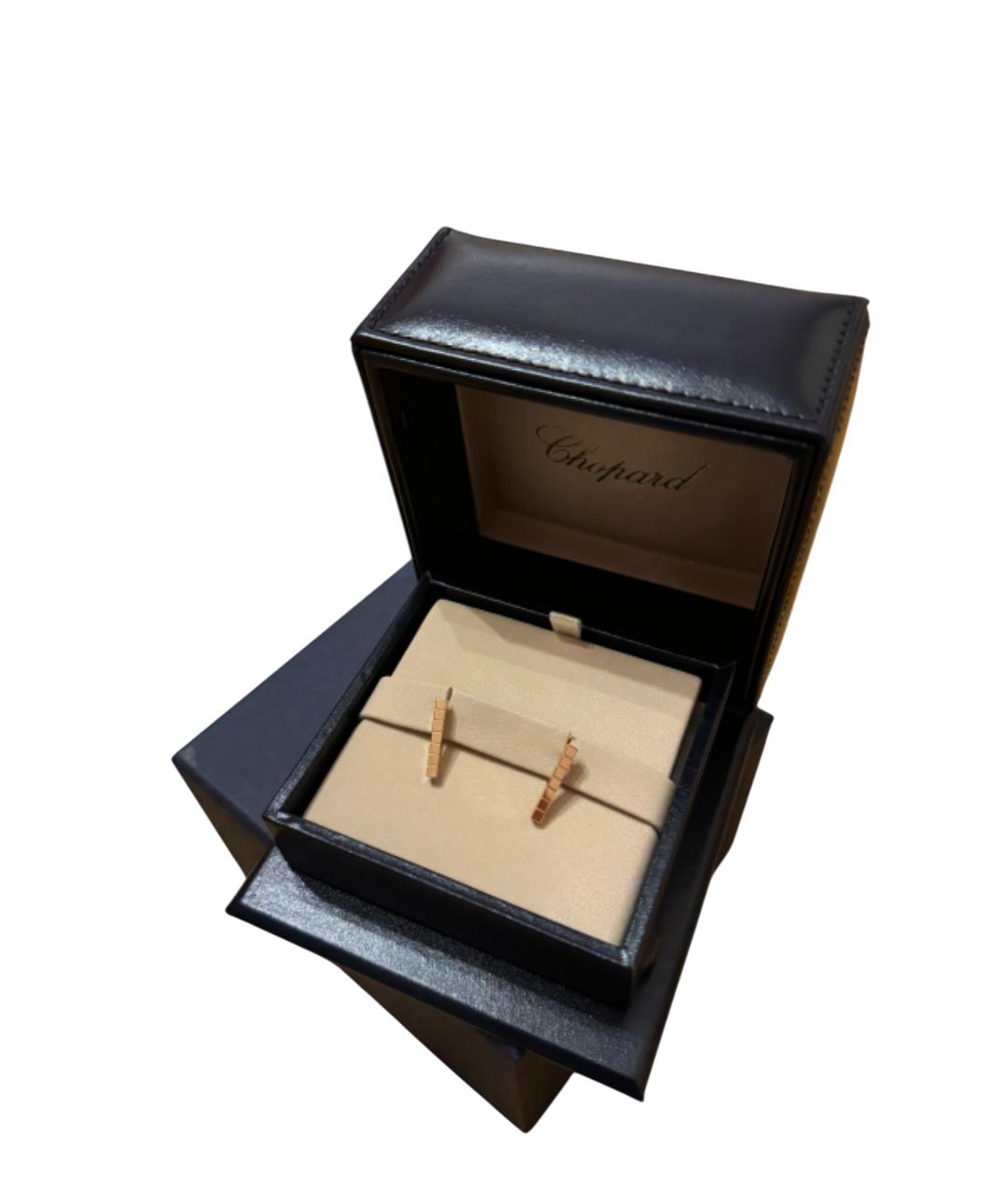 CHOPARD Золотые серьги из желтого золота, фото 4