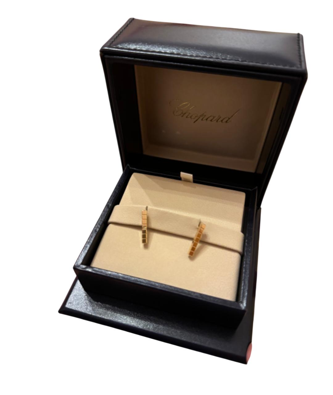 CHOPARD Золотые серьги из желтого золота, фото 2