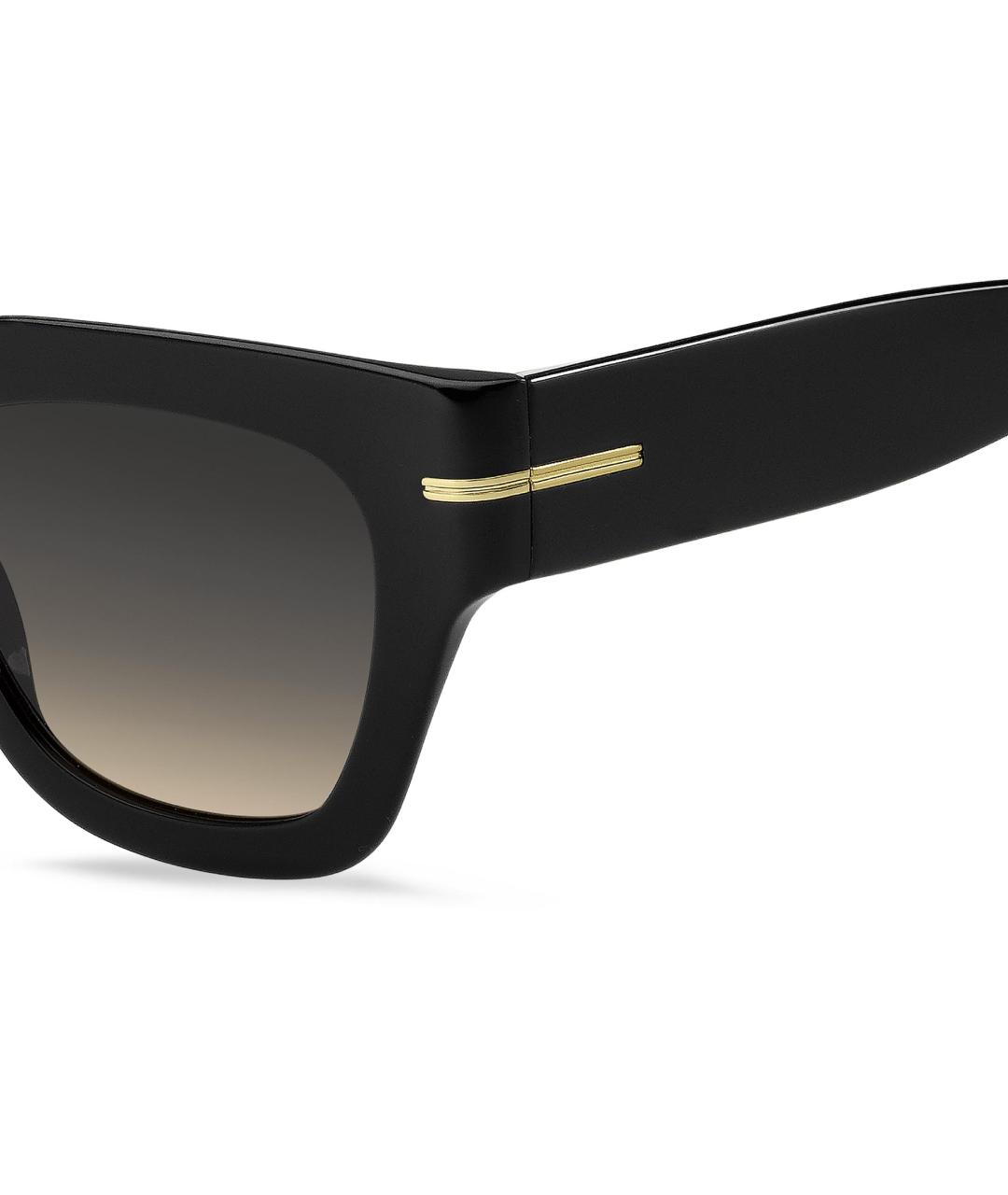 HUGO BOSS Черные пластиковые солнцезащитные очки, фото 3