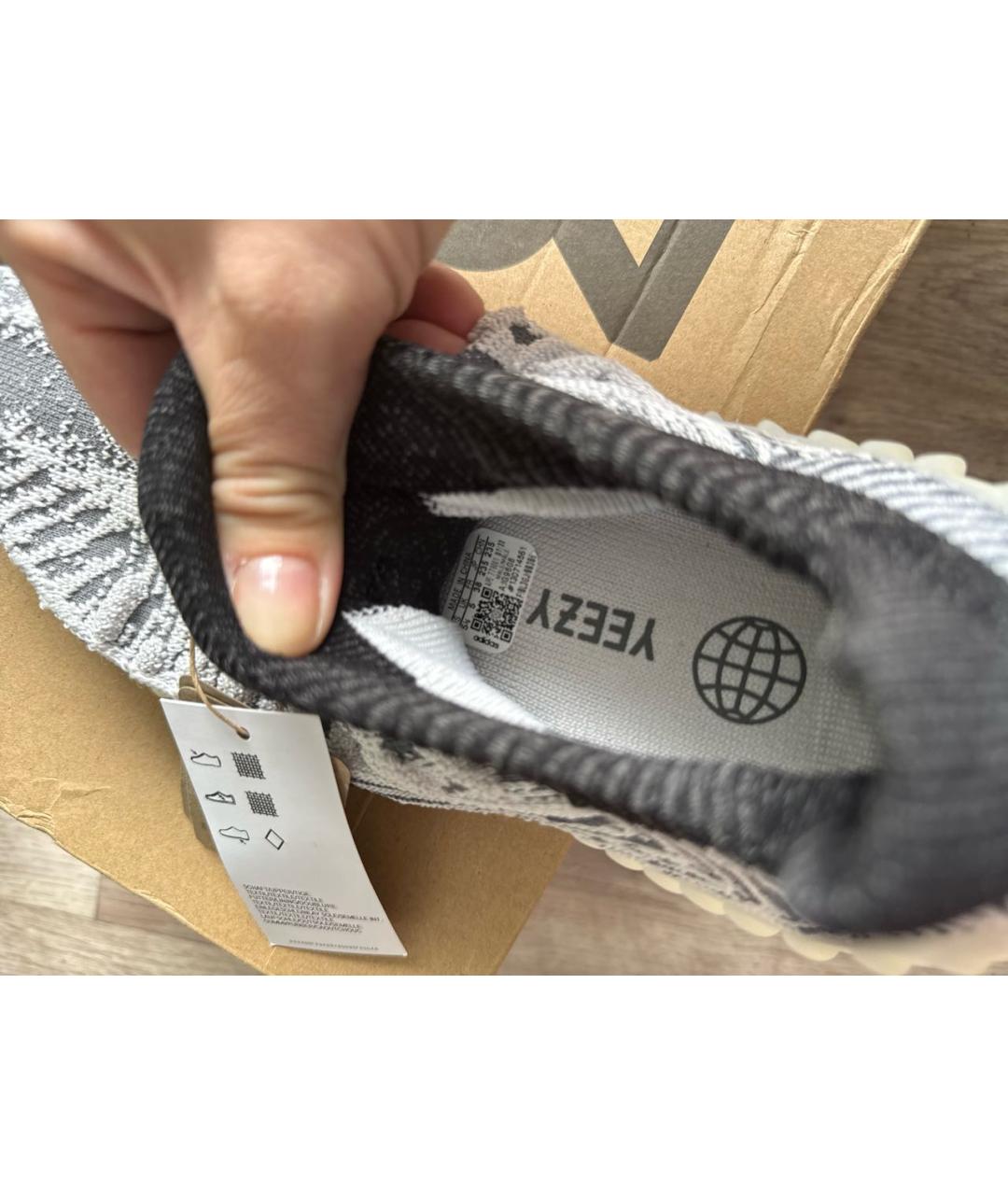 ADIDAS YEEZY Бежевые кроссовки, фото 5