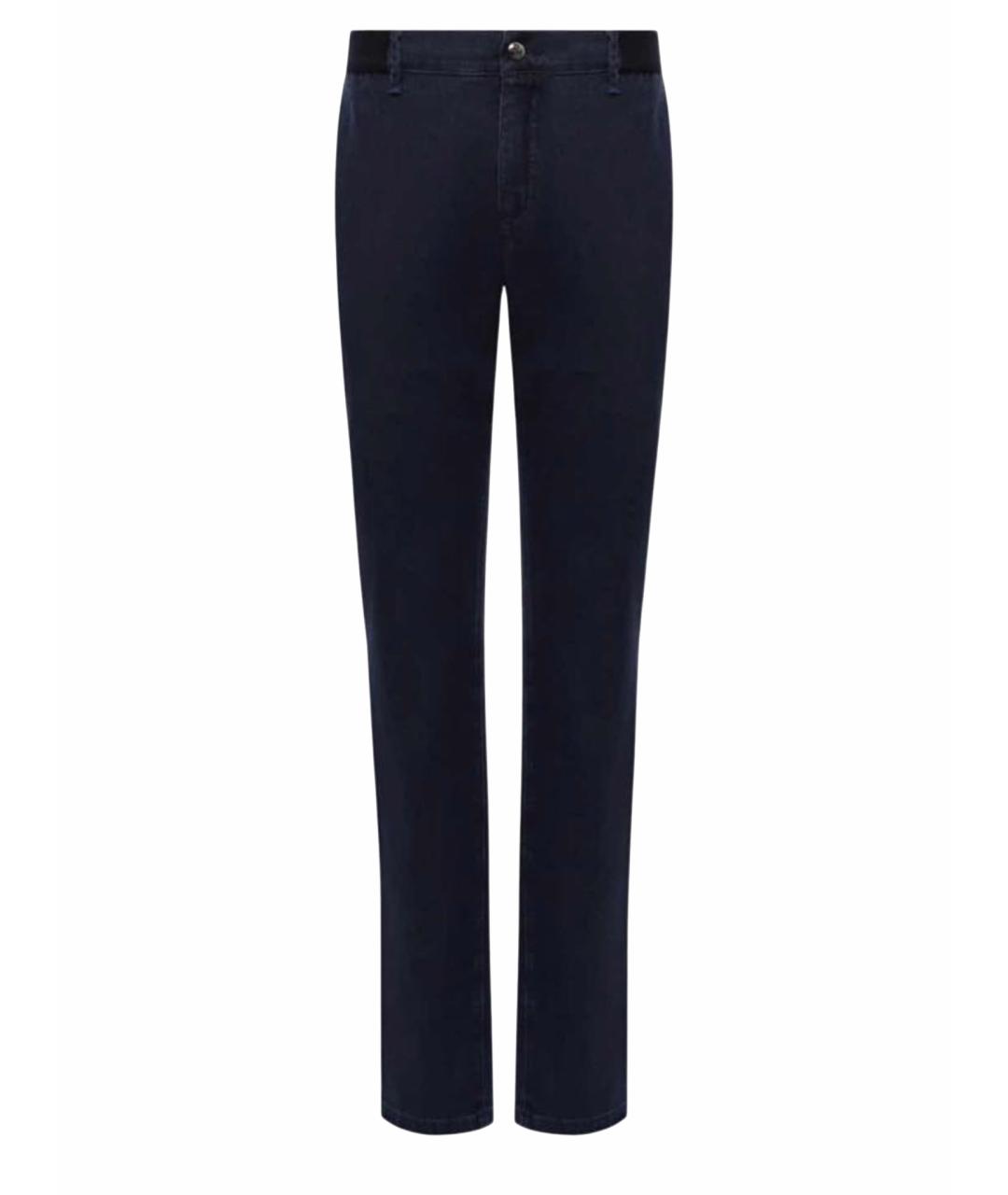 ZILLI Темно-синие джинсы, фото 1