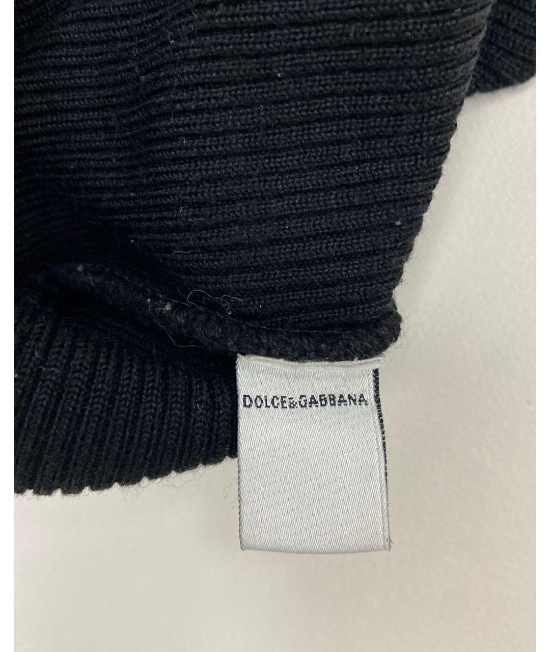 DOLCE&GABBANA Черная водолазка, фото 7