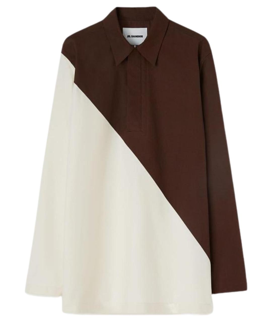 JIL SANDER Мульти хлопковая кэжуал рубашка, фото 1