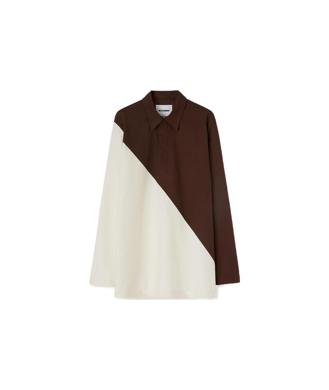 JIL SANDER Мульти хлопковая кэжуал рубашка, фото 7