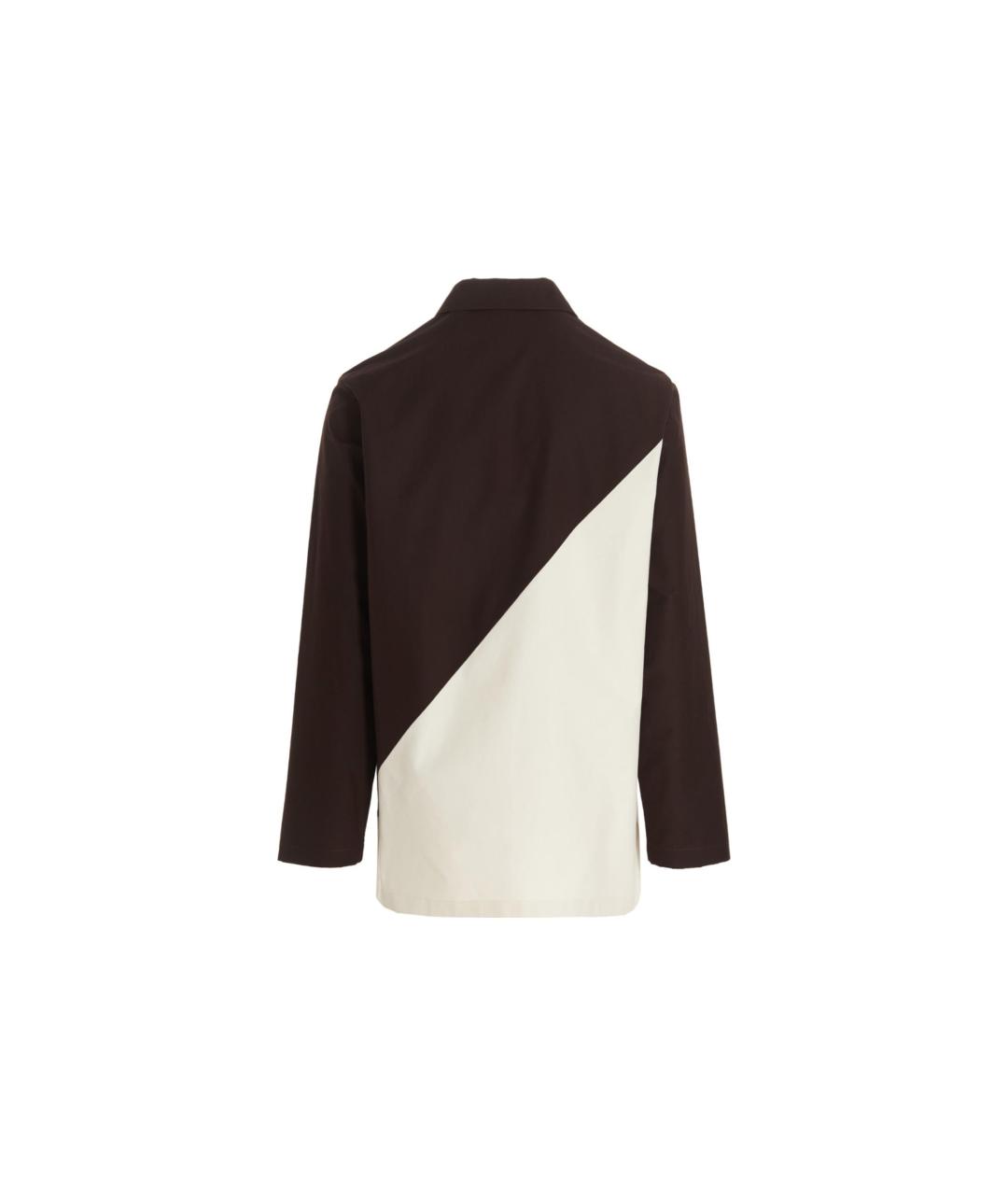 JIL SANDER Мульти хлопковая кэжуал рубашка, фото 2