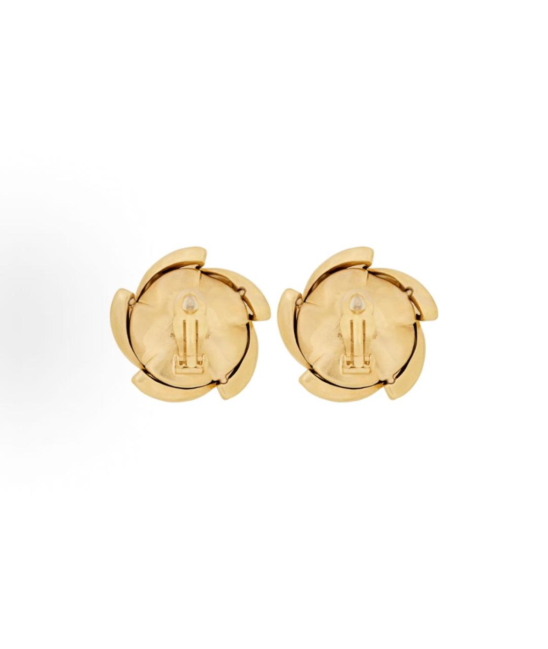SAINT LAURENT Золотые серьги, фото 3
