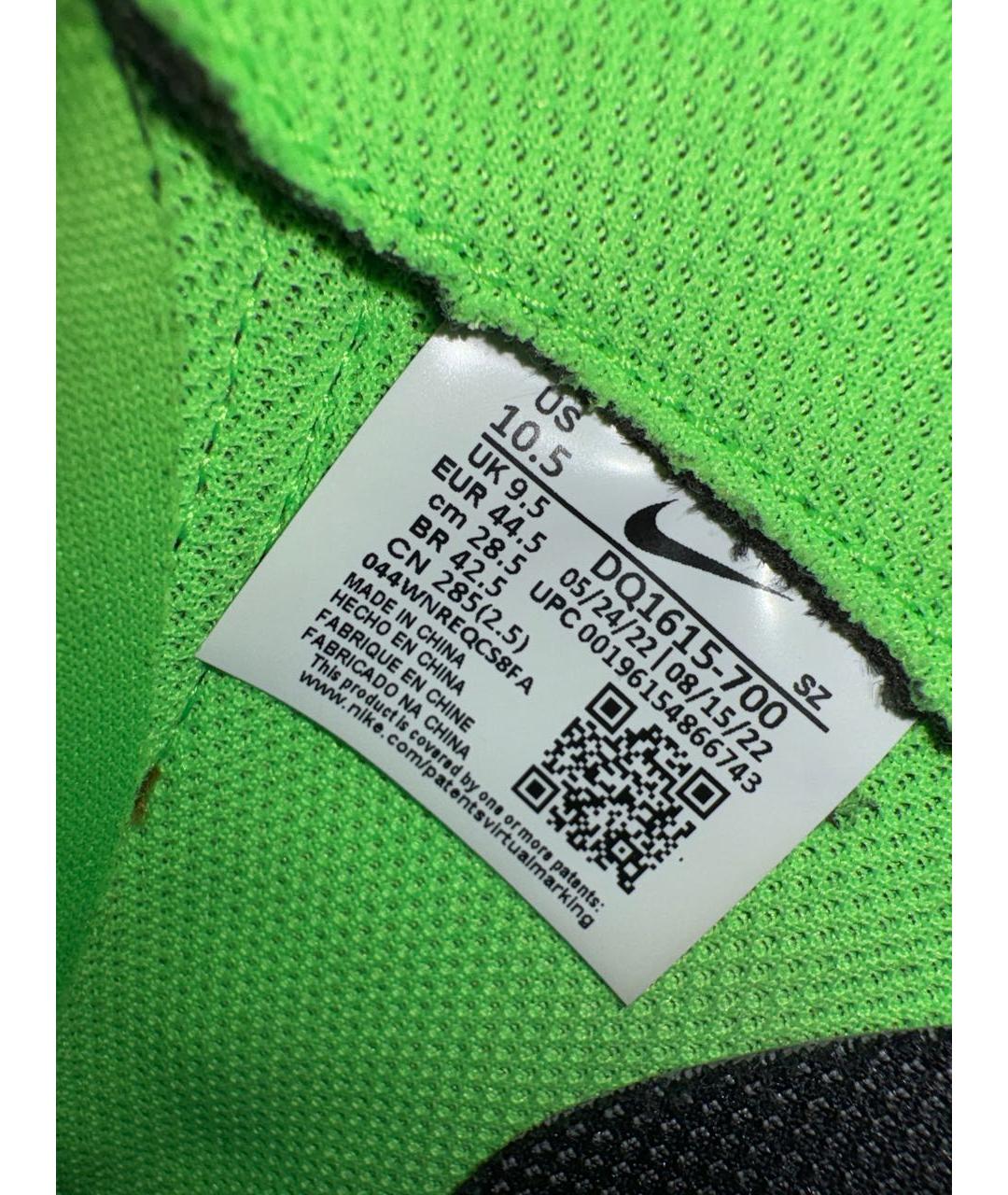 NIKE X OFF-WHITE Мульти синтетические высокие кроссовки / кеды, фото 6