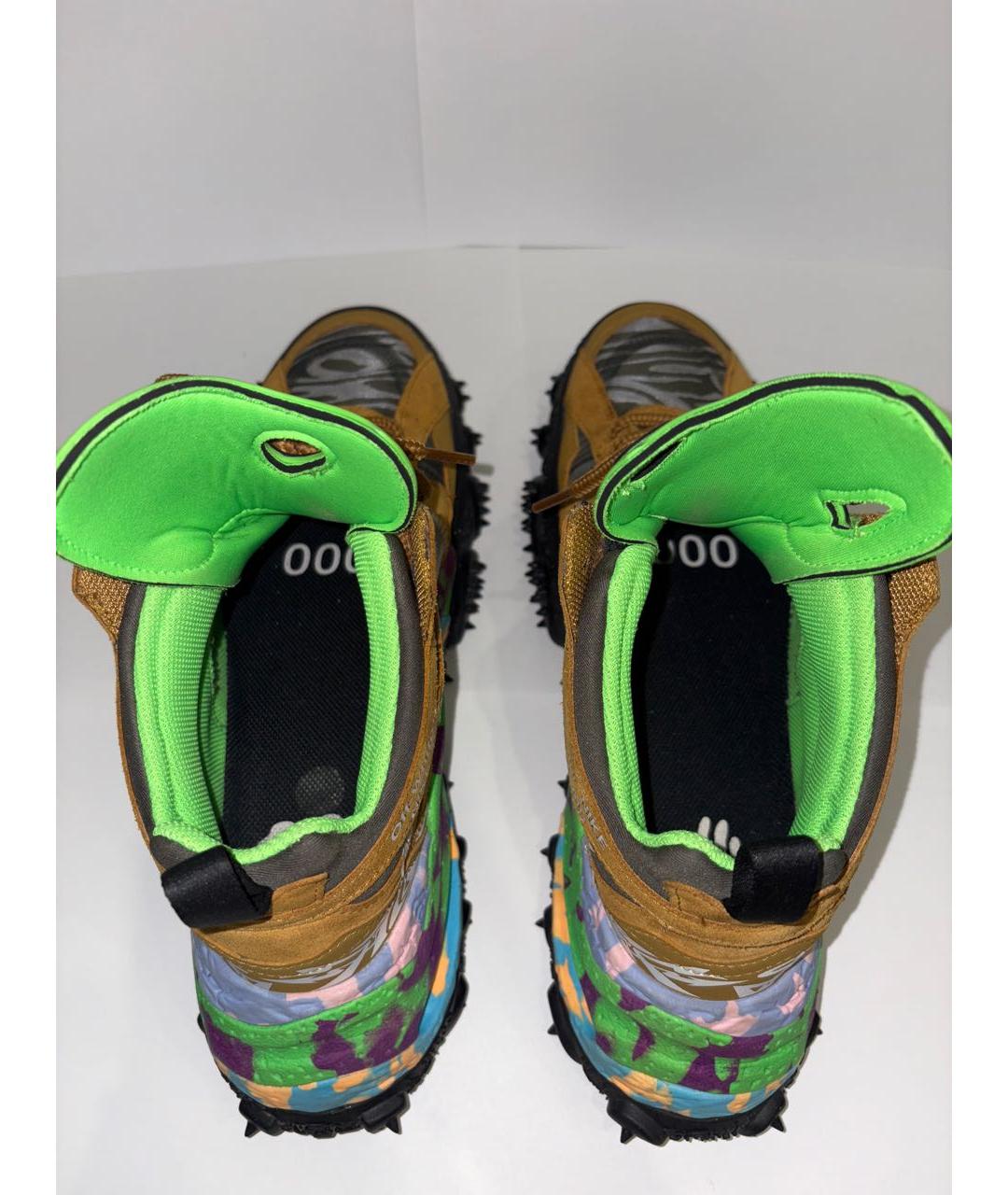 NIKE X OFF-WHITE Мульти синтетические высокие кроссовки / кеды, фото 8