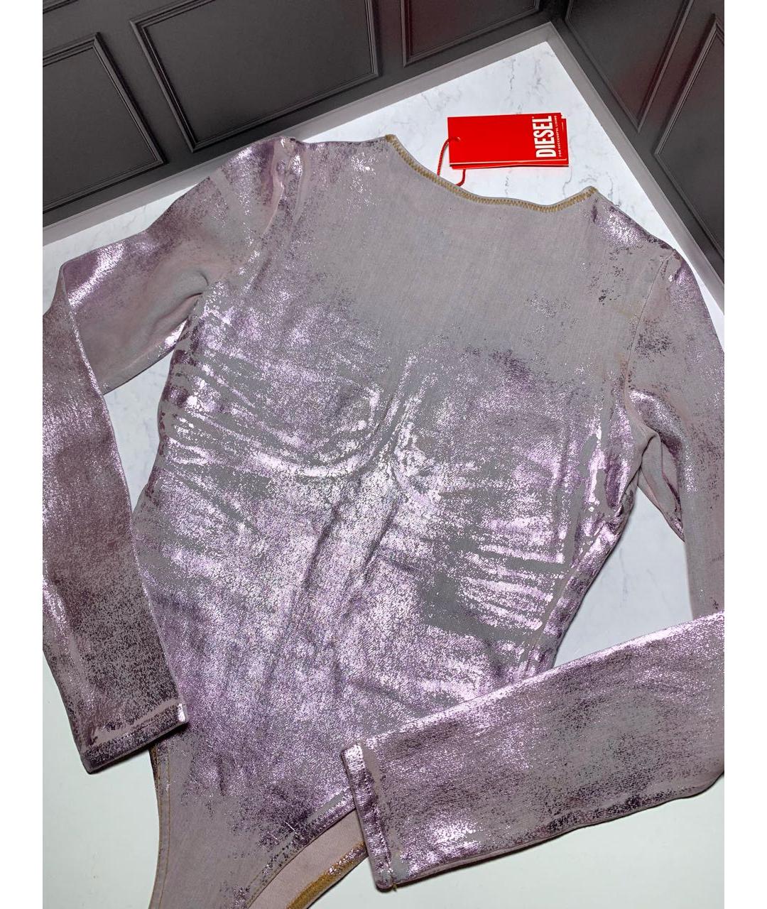 DIESEL Розовое хлопковое боди, фото 7