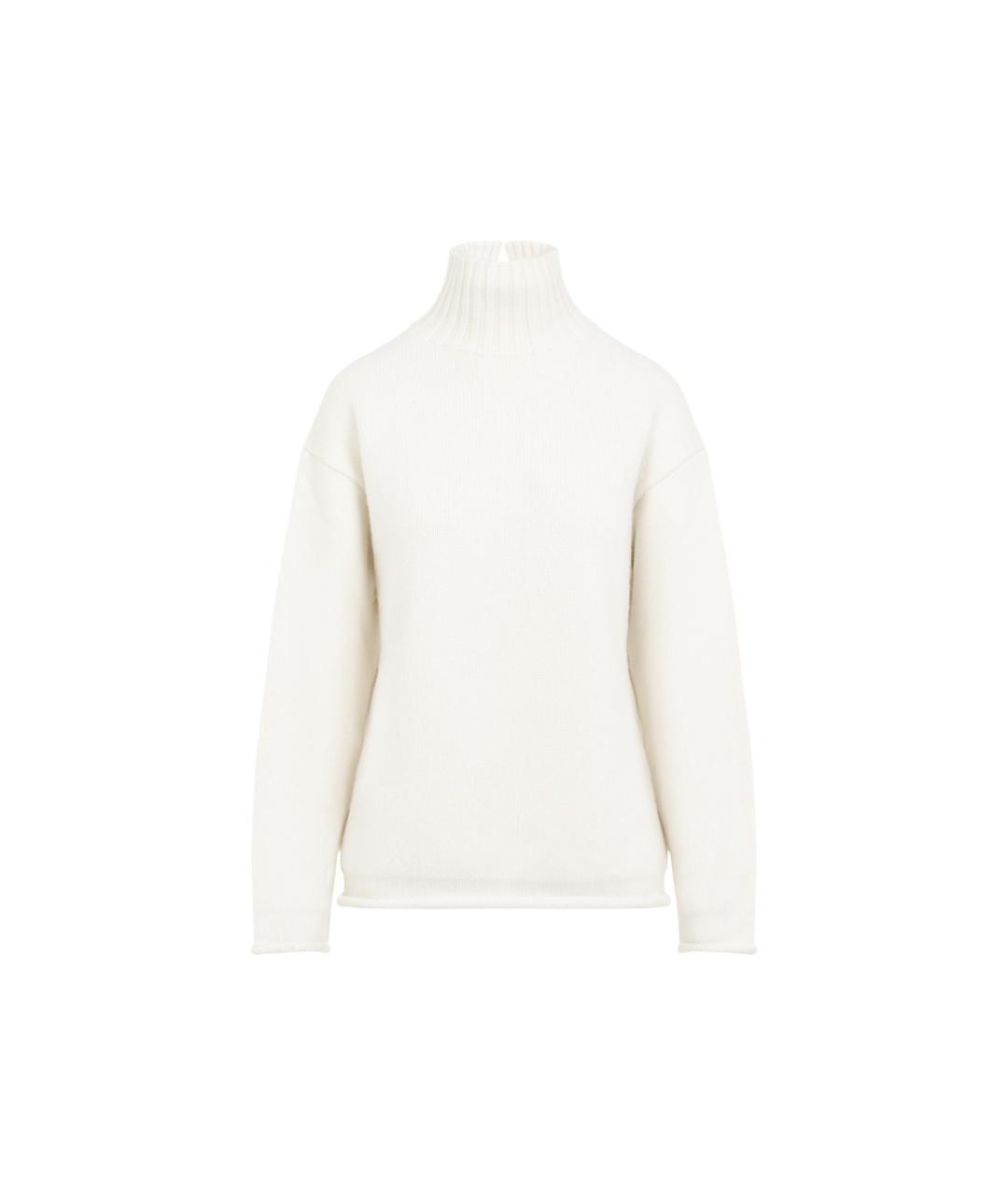 BOTTEGA VENETA Бежевый кашемировый джемпер / свитер, фото 1