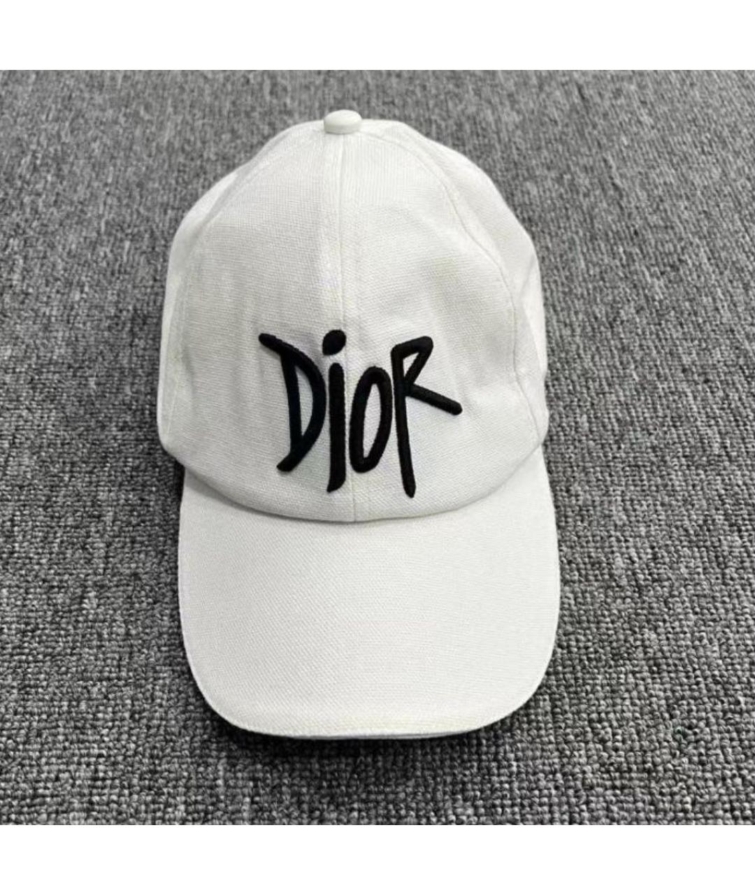 CHRISTIAN DIOR Белая кепка, фото 4