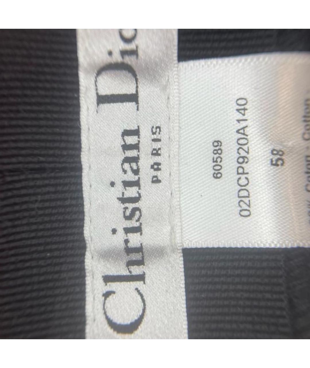 CHRISTIAN DIOR Черная кепка, фото 3