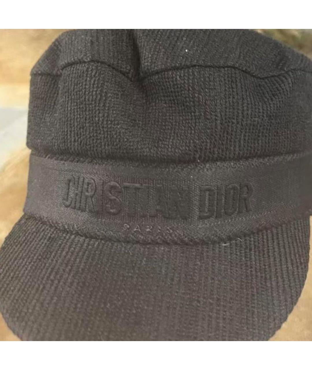 CHRISTIAN DIOR Черная кепка, фото 2