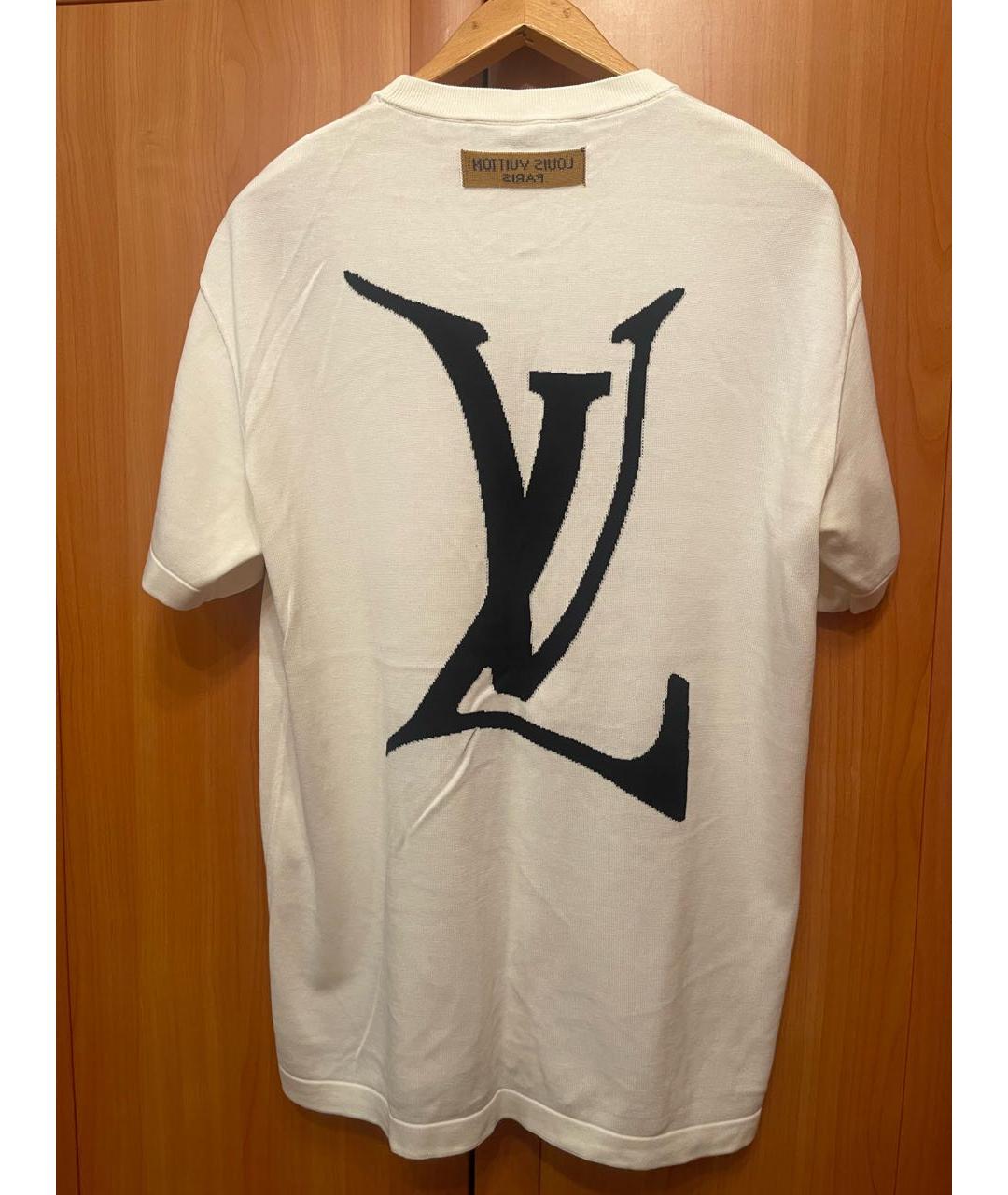 LOUIS VUITTON Белая футболка, фото 2