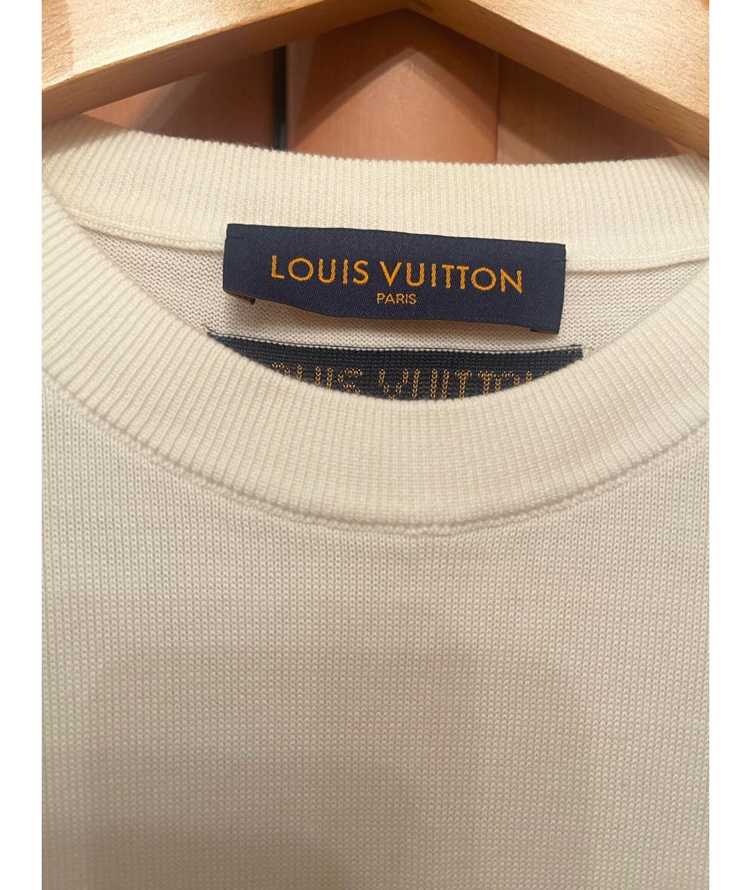 LOUIS VUITTON Белая футболка, фото 3