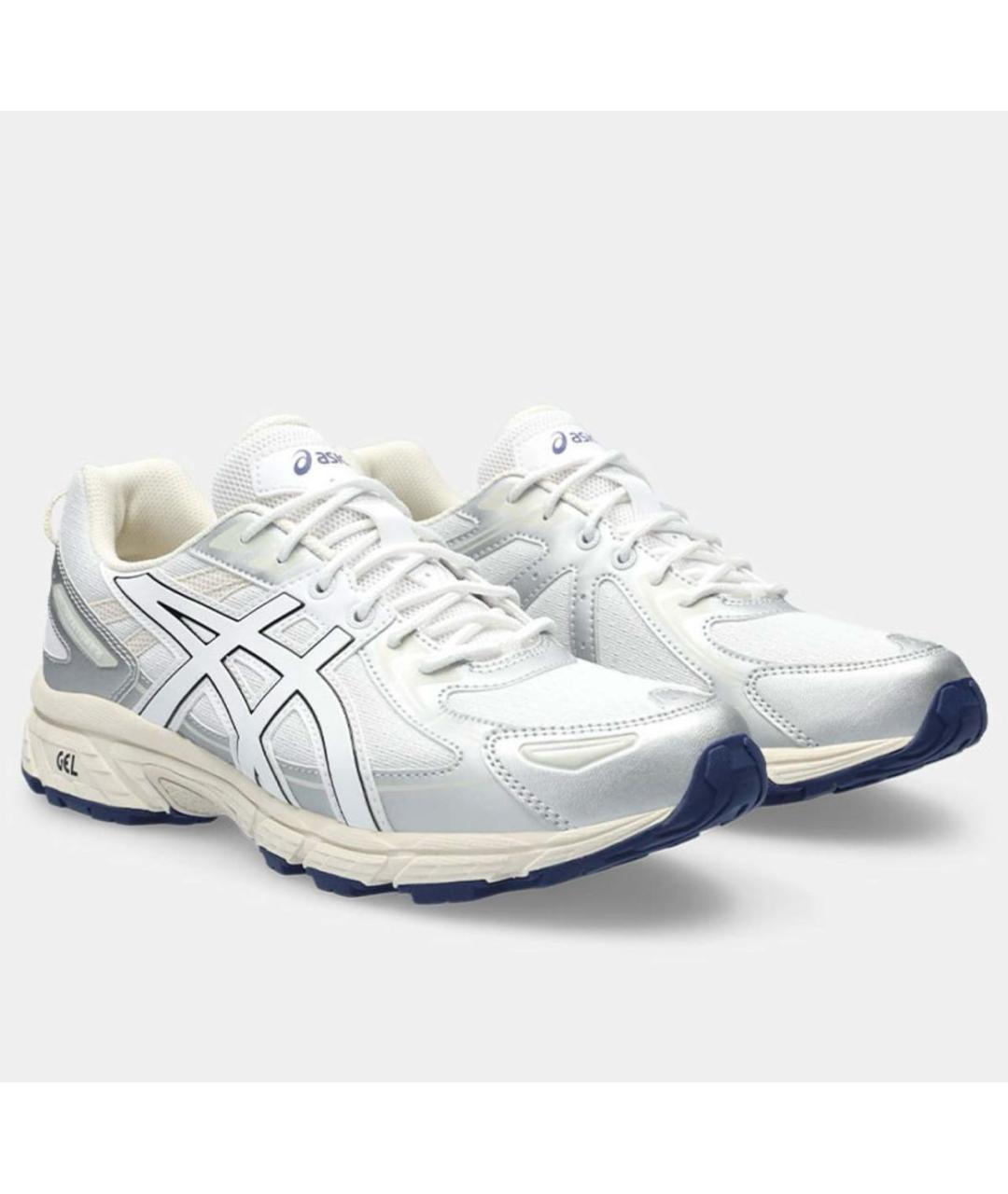 ASICS Серые текстильные кроссовки, фото 2