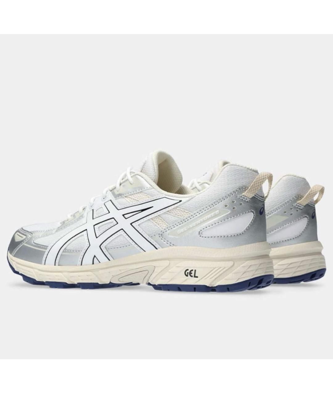 ASICS Серые текстильные кроссовки, фото 3