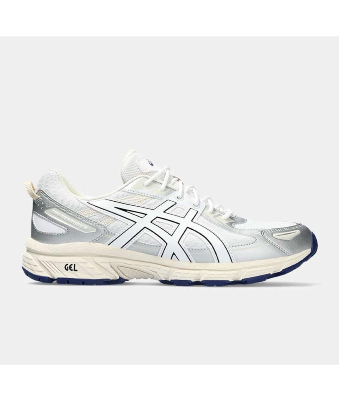 ASICS Серые текстильные кроссовки, фото 4