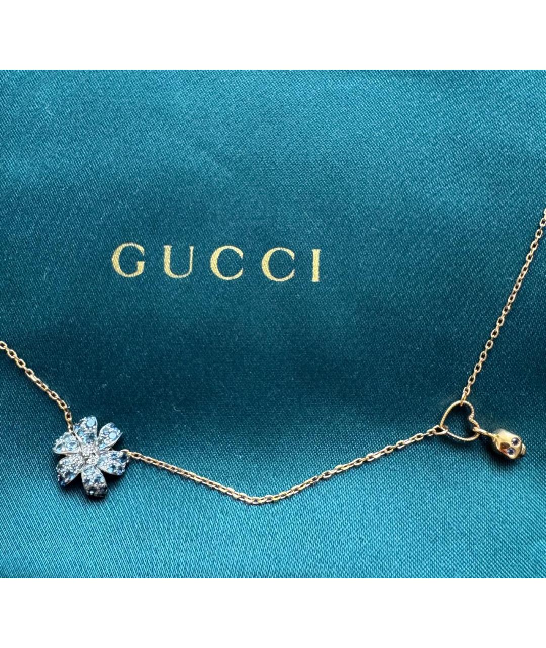 GUCCI Золотое колье из розового золота, фото 4