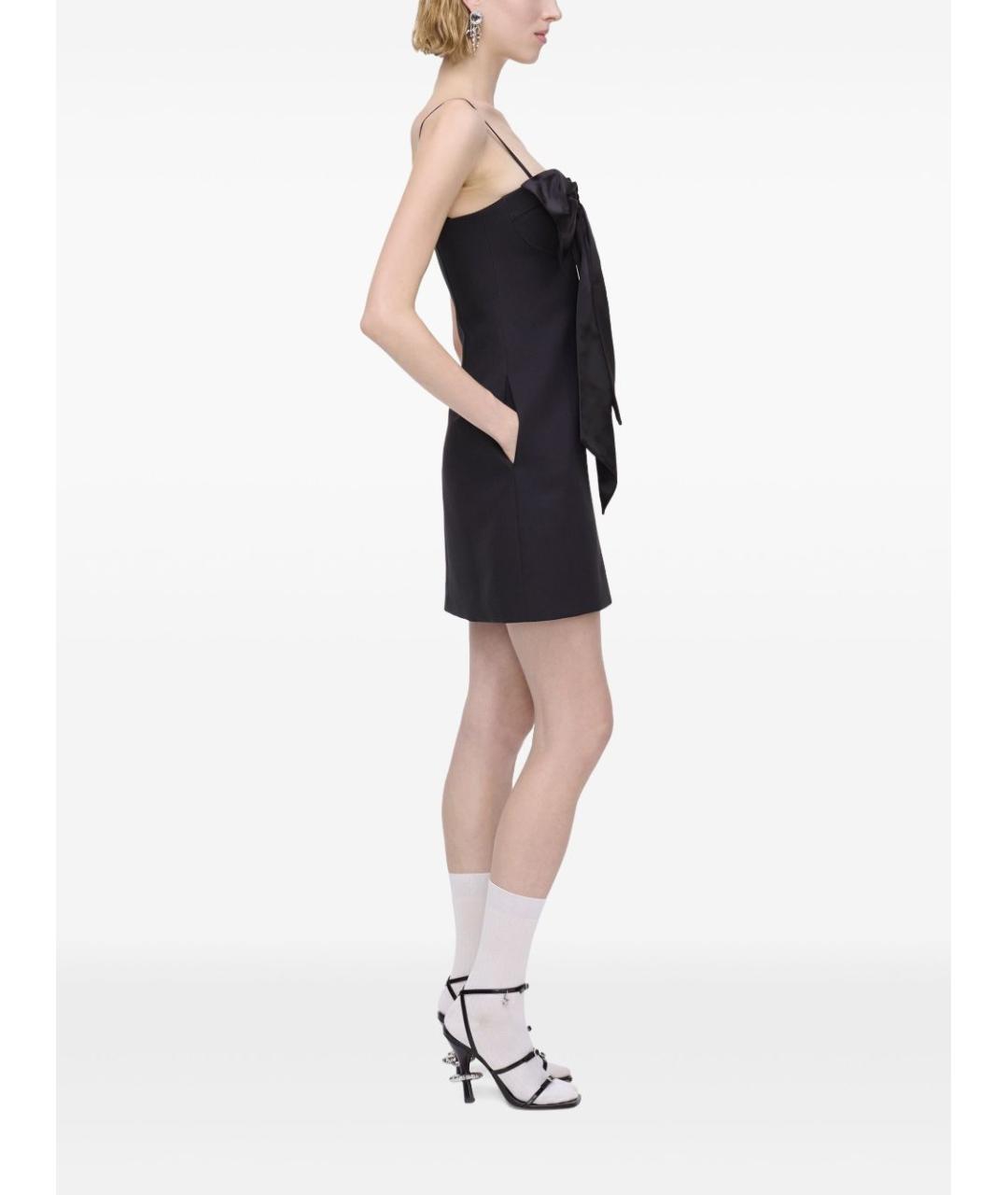 MARC JACOBS Черная полиэстеровая майка, фото 5