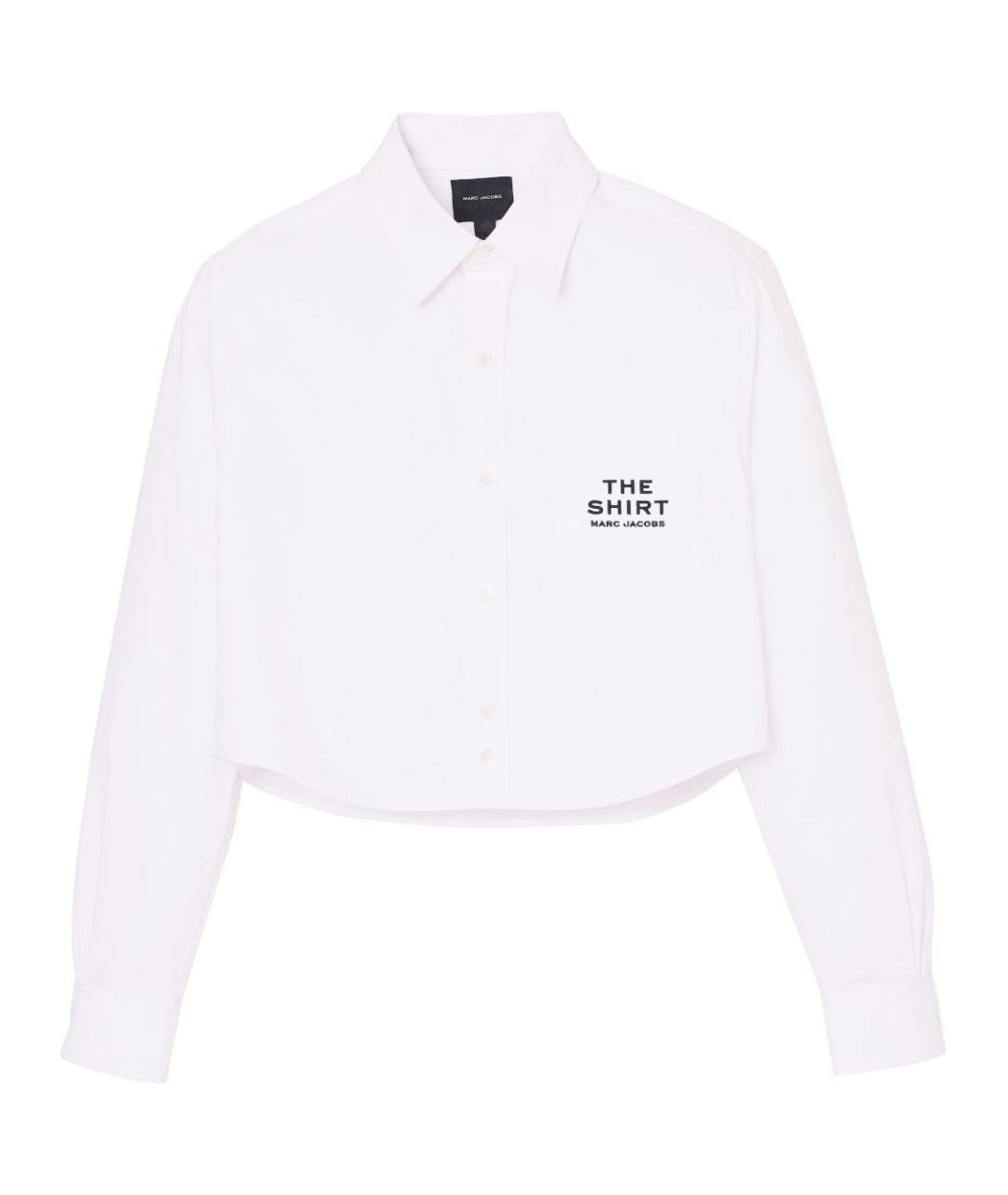 MARC JACOBS Белая хлопковая рубашка, фото 1