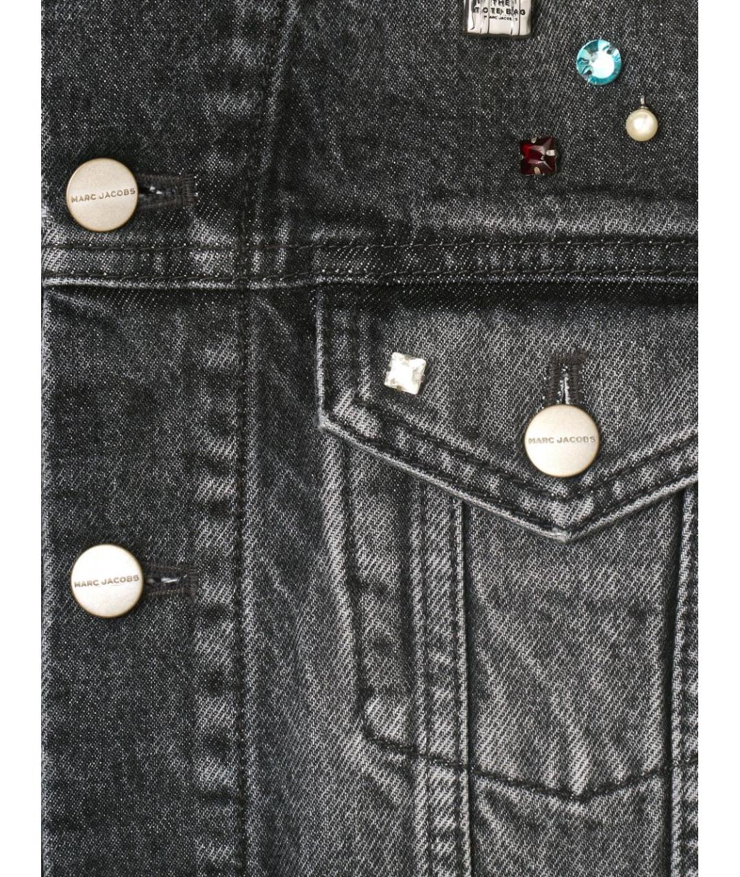 MARC JACOBS Черная хлопковая куртка, фото 2