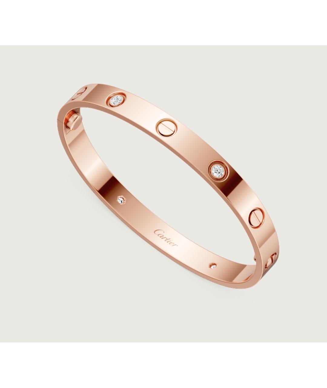 CARTIER Золотой браслет из розового золота, фото 4