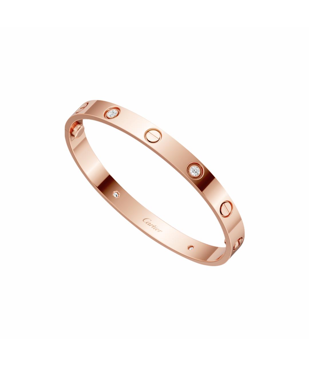CARTIER Золотой браслет из розового золота, фото 1