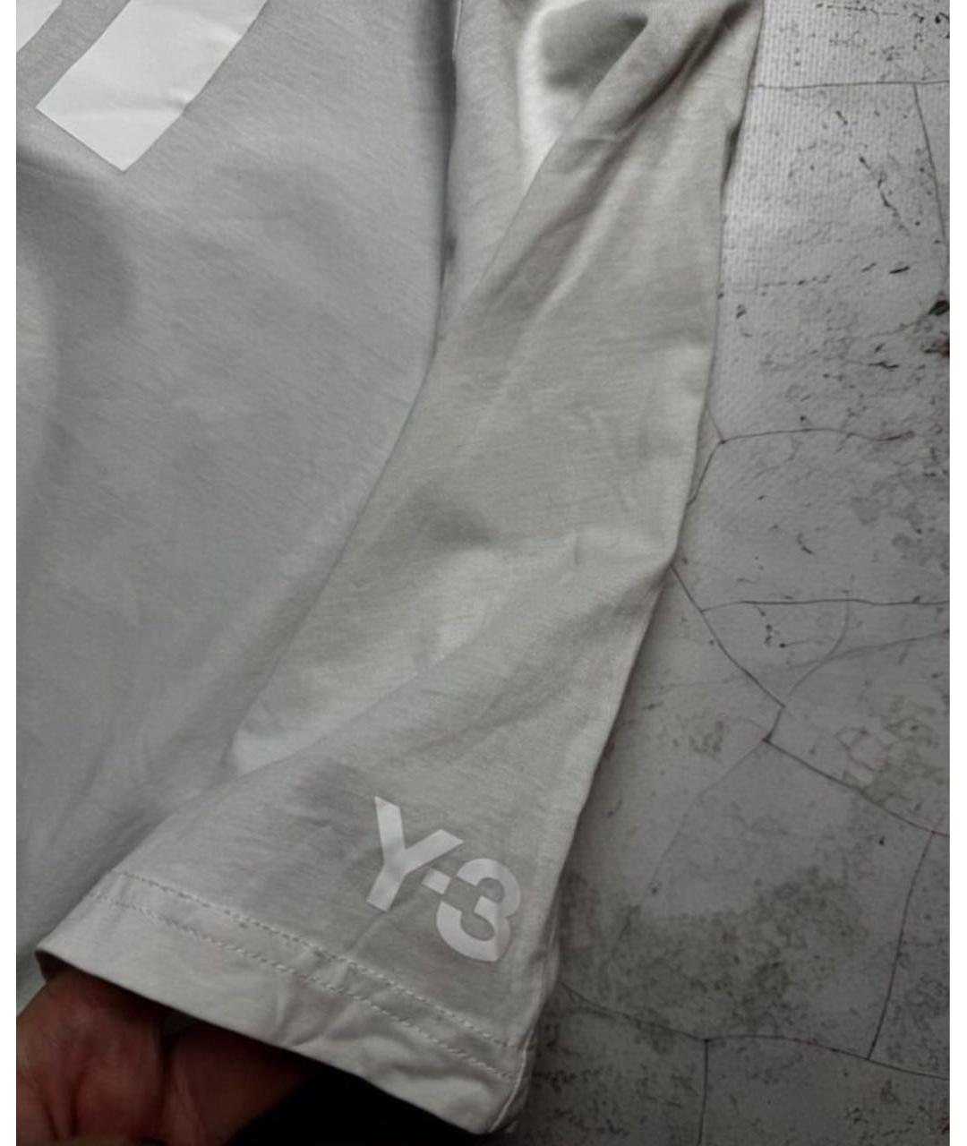 Y-3 Серая футболка, фото 3