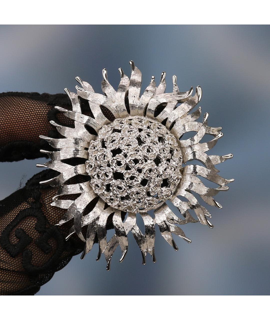 MONET Серебряная металлическая булавка / брошь, фото 8