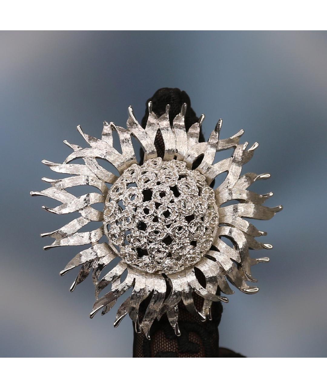 MONET Серебряная металлическая булавка / брошь, фото 5