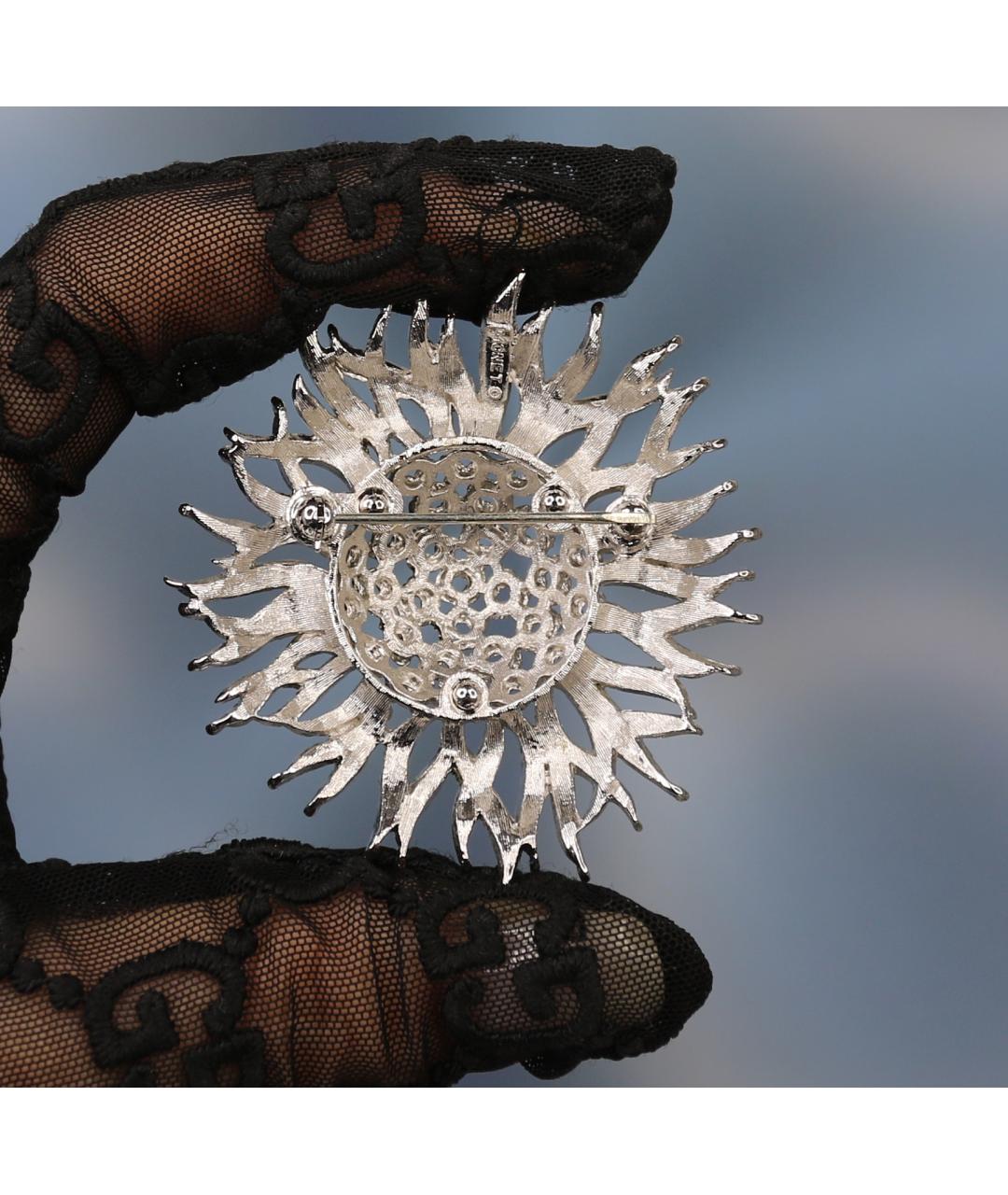 MONET Серебряная металлическая булавка / брошь, фото 7