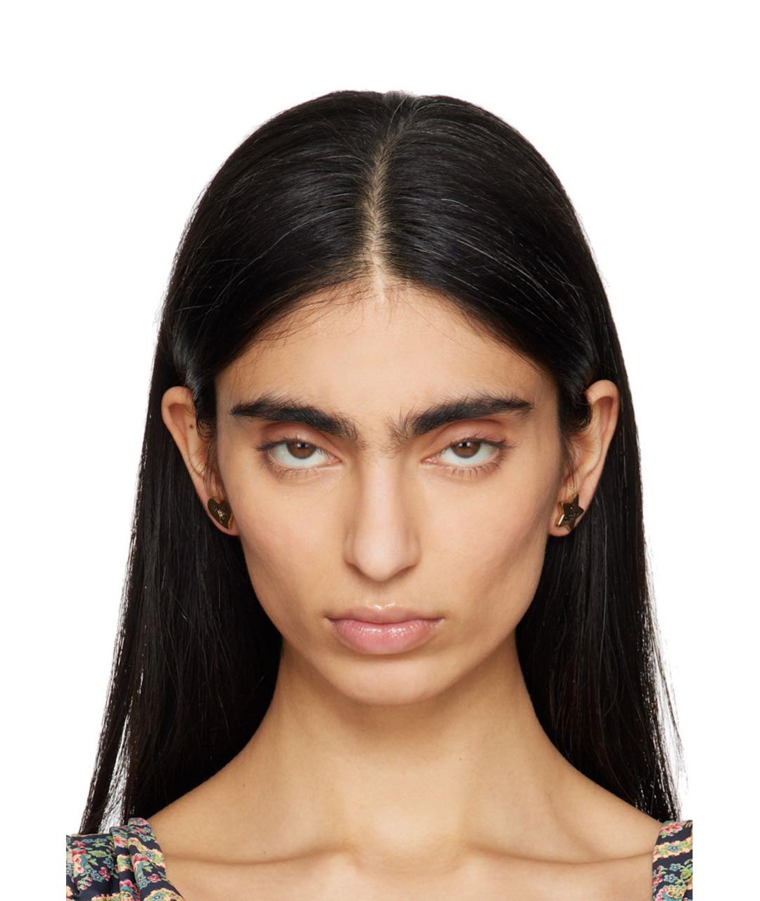 VIVIENNE WESTWOOD Золотые латунные серьги, фото 2