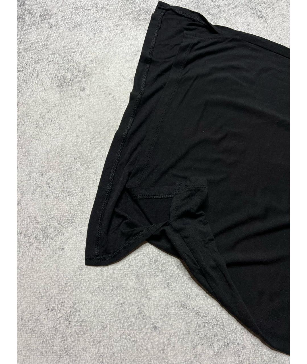 T BY ALEXANDER WANG Черное вискозное платье, фото 4