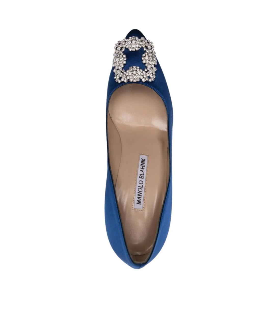 MANOLO BLAHNIK Синие туфли, фото 2