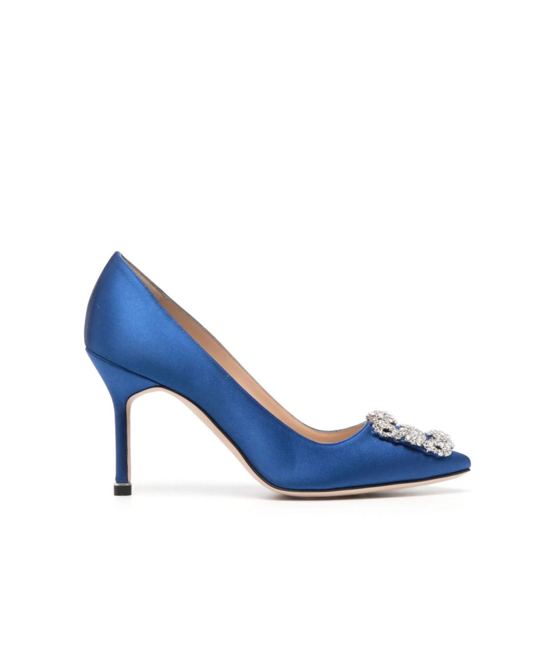 MANOLO BLAHNIK Синие туфли, фото 1