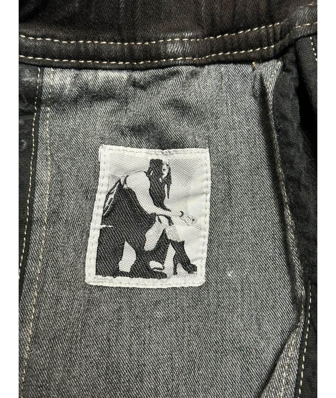 RICK OWENS DRKSHDW Мульти хлопковые повседневные брюки, фото 7