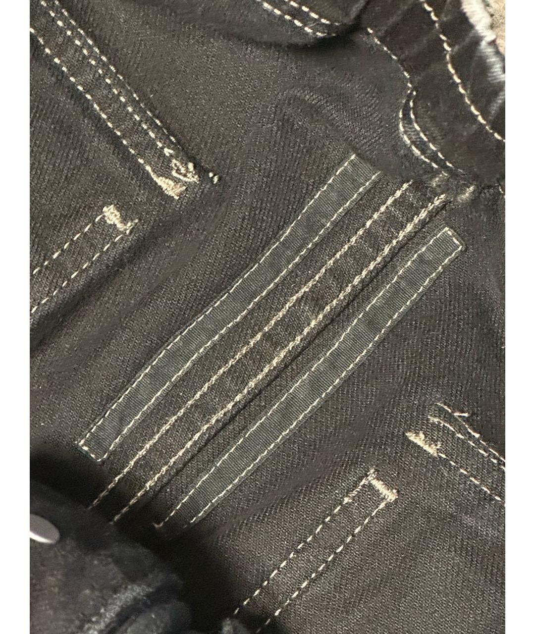 RICK OWENS DRKSHDW Мульти хлопковые повседневные брюки, фото 4