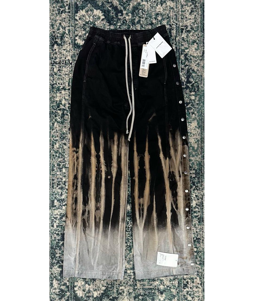 RICK OWENS DRKSHDW Мульти хлопковые повседневные брюки, фото 9