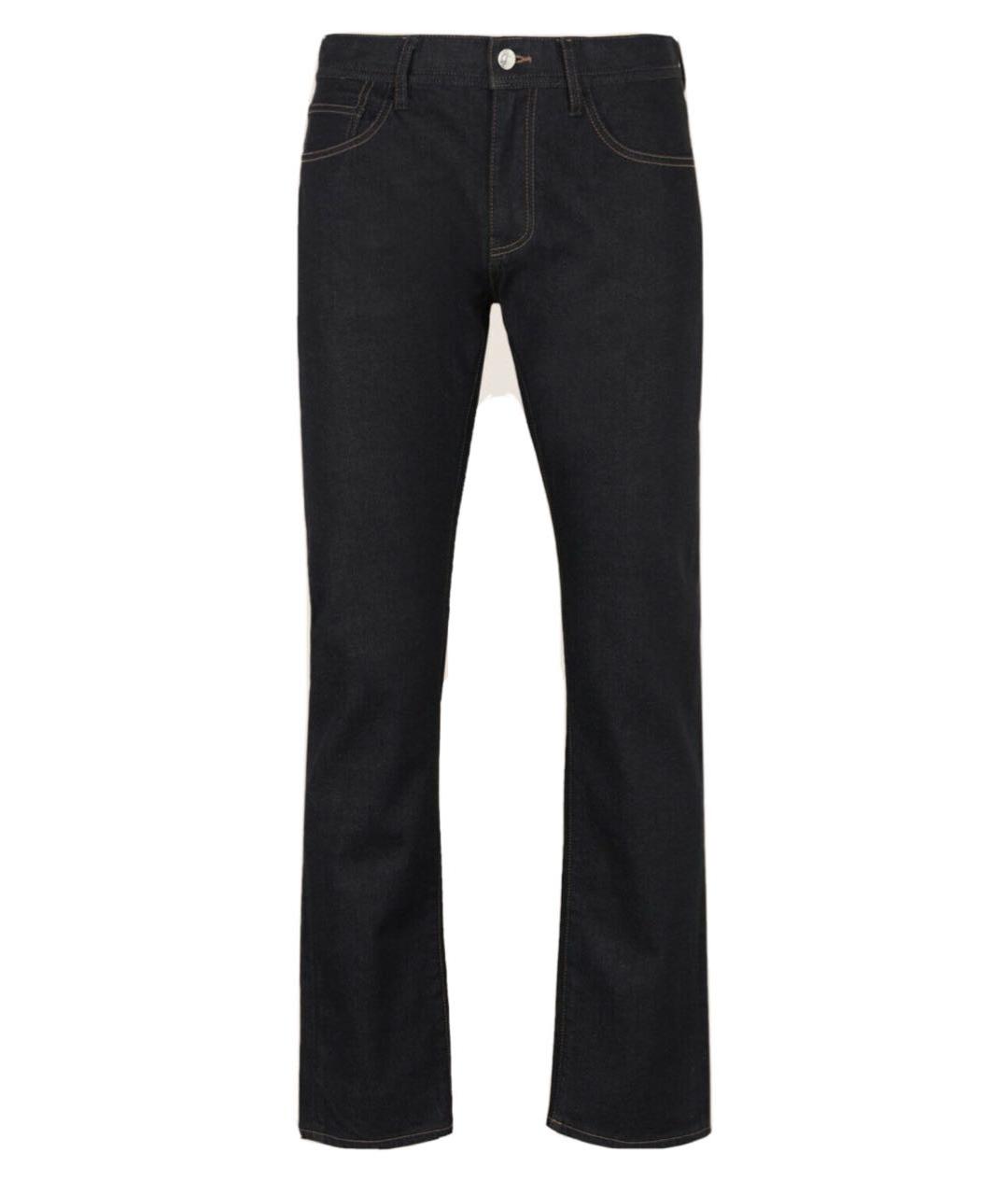 EMPORIO ARMANI Темно-синие джинсы скинни, фото 1