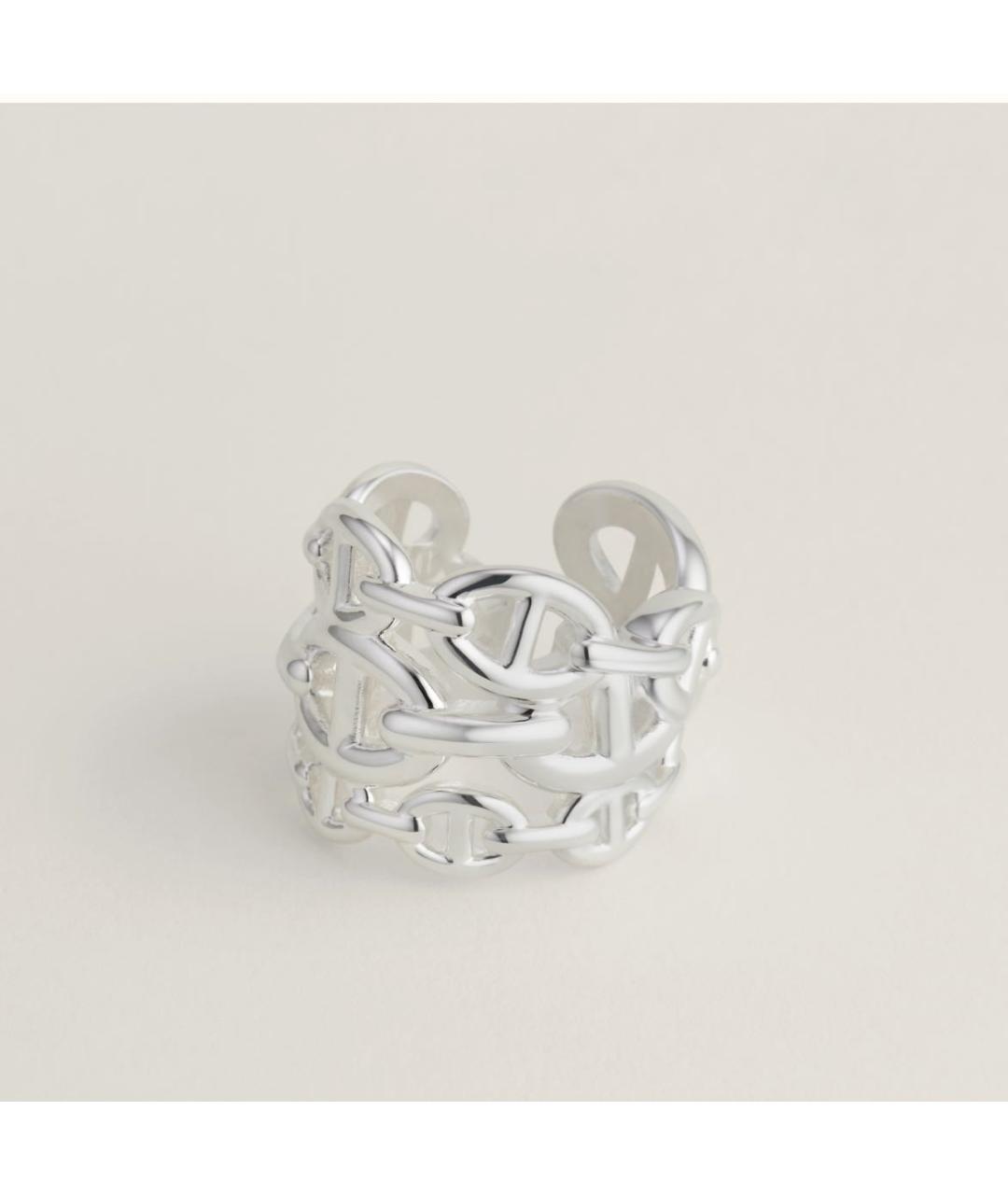 HERMES Серебряное серебряное кольцо, фото 3