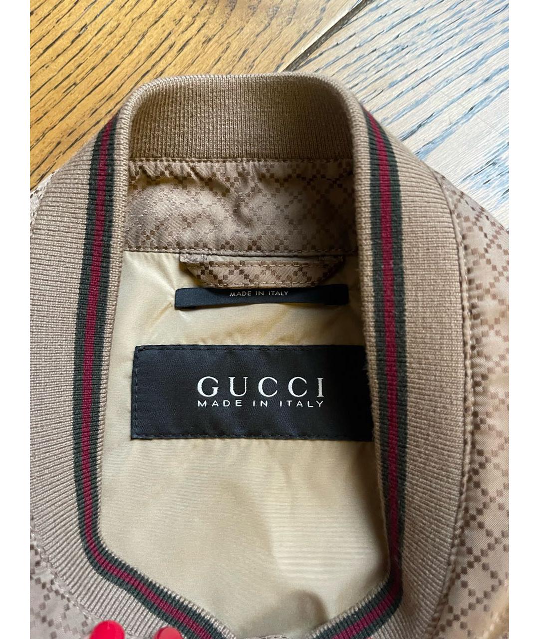 GUCCI Бежевая куртка, фото 2