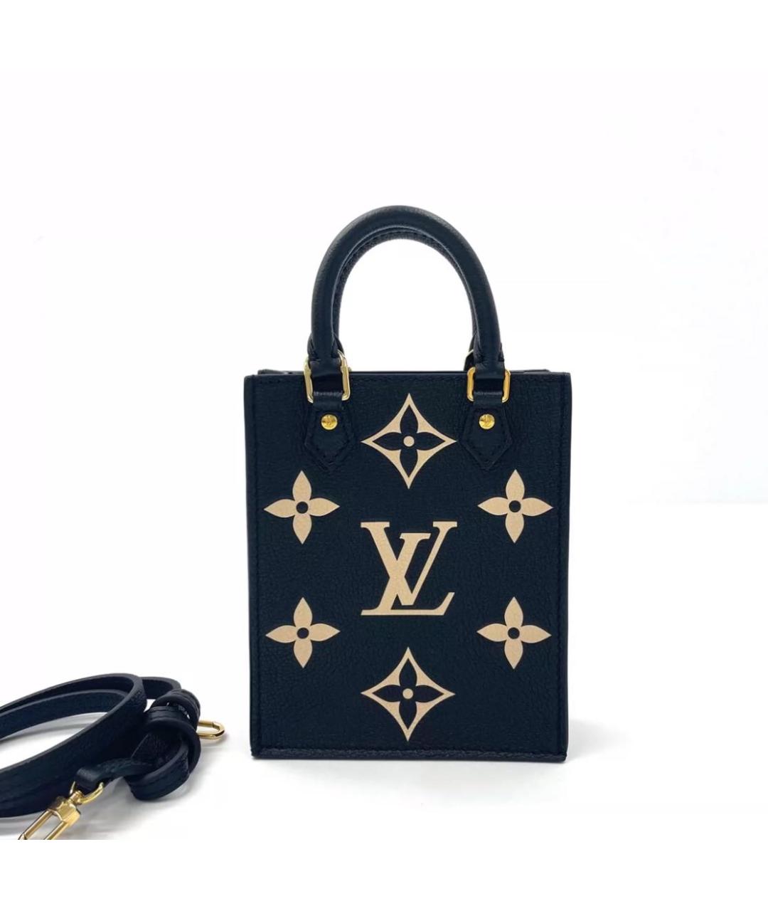 LOUIS VUITTON Черная сумка с короткими ручками, фото 2