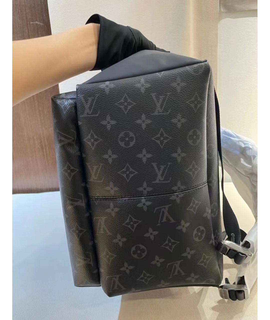 LOUIS VUITTON Черный рюкзак, фото 3